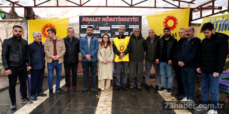 Şırnak'ta Adalet Nöbeti Bitti, Karar 20 Kasım'da