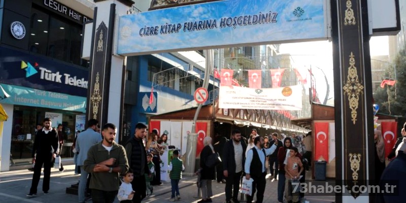Cizre Kitap Fuarı'na Ziyaretçi Akını