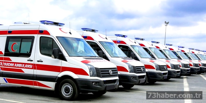 Şırnak'a Sağlık Takviyesi: 11 Ambulans Hizmete Girdi