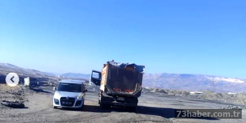 Şırnak'ta Brandasız Kamyonlara Sıkı Takip