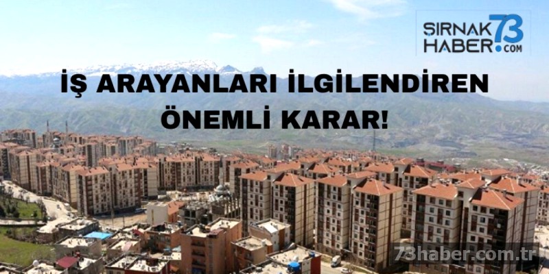 Şırnak'ta İş Arayanlara Müjde: İlanlar Tek Platformda!