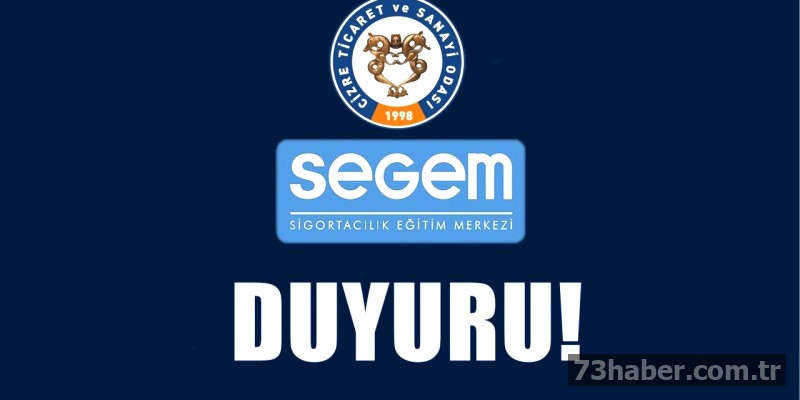 SEGEM'de Son Çağrı: Cizre TSO Üyelerine Kritik Uyarı!