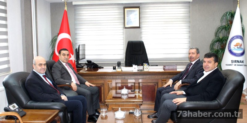 Mahmut Gün Şırnak TSO'yu Ziyaret Etti