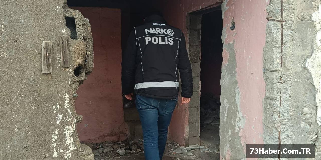 Şırnak'ta Narko Operasyonu