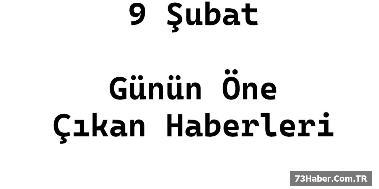 Bugün Ne Oldu?