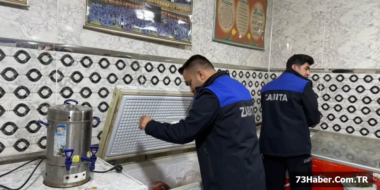 Cizre'de Kaçak Et Baskını!