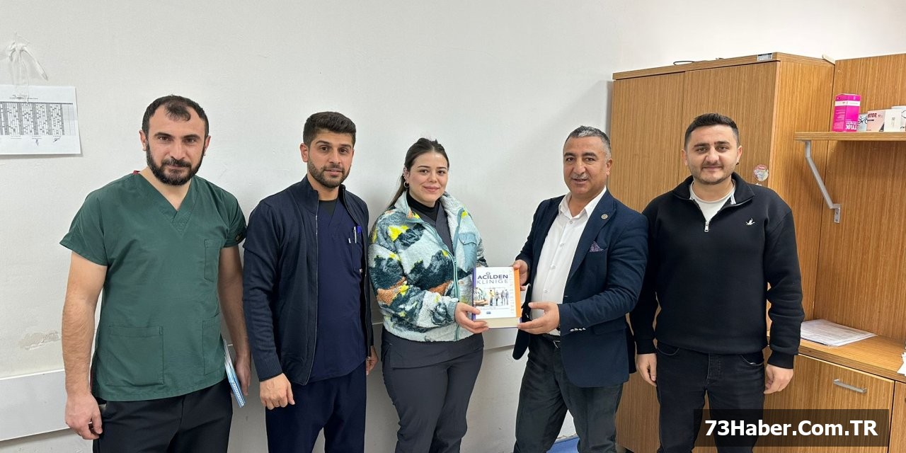 Şırnak ve İdil'e Tıp Kitabı Desteği!
