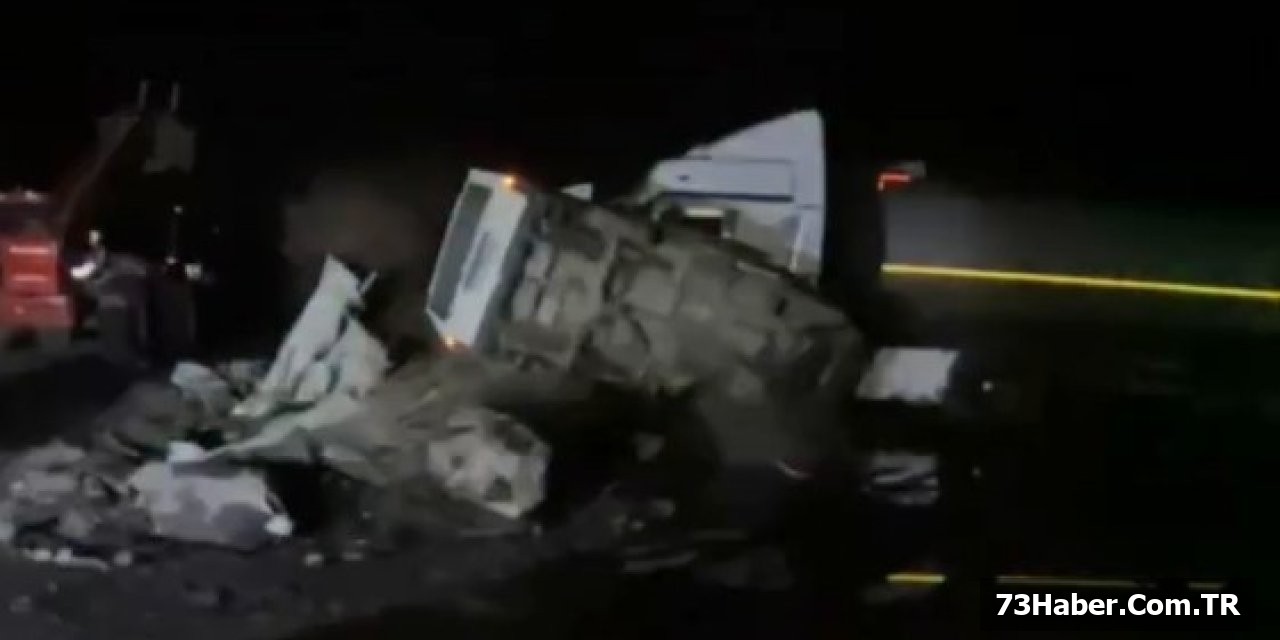 Şırnak'ta Kanlı Çarpışma: 2 Yaralı!