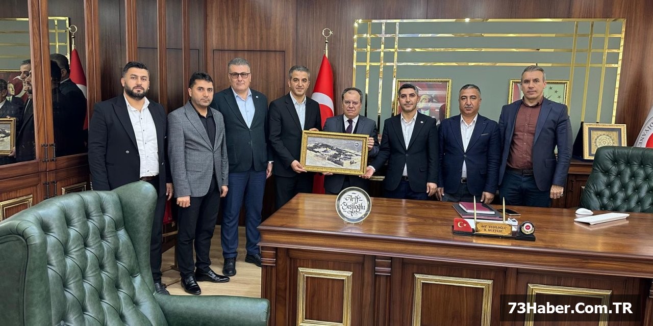 Şırnak'ta İl Müftüsüne İstişare Ziyareti
