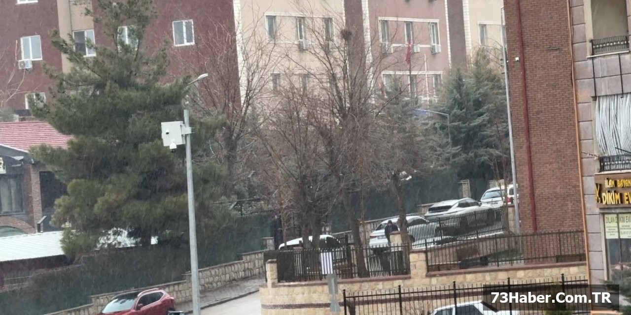 Fırtına Uyarısı: Şırnak'ta Yağmur ve Rüzgar