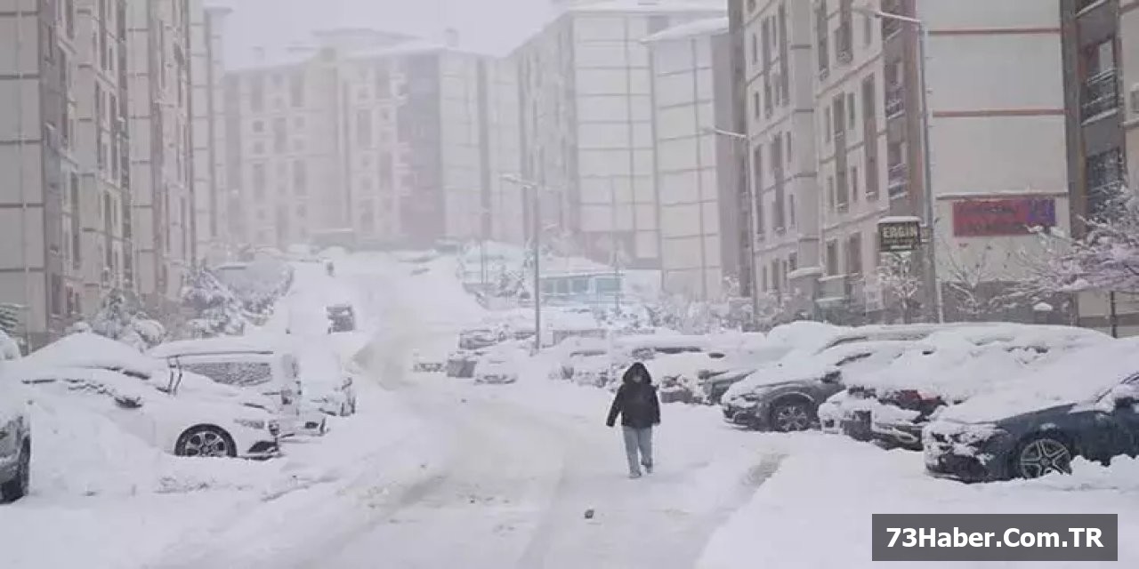 Şırnak'a Kar ve Yağmur Uyarısı