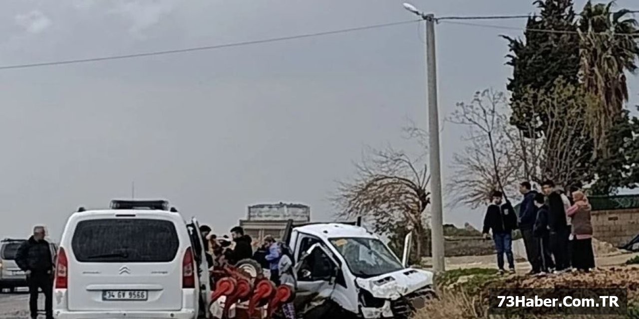 Nusaybin-Cizre'de Korkunç Kaza: 3 Yaralı