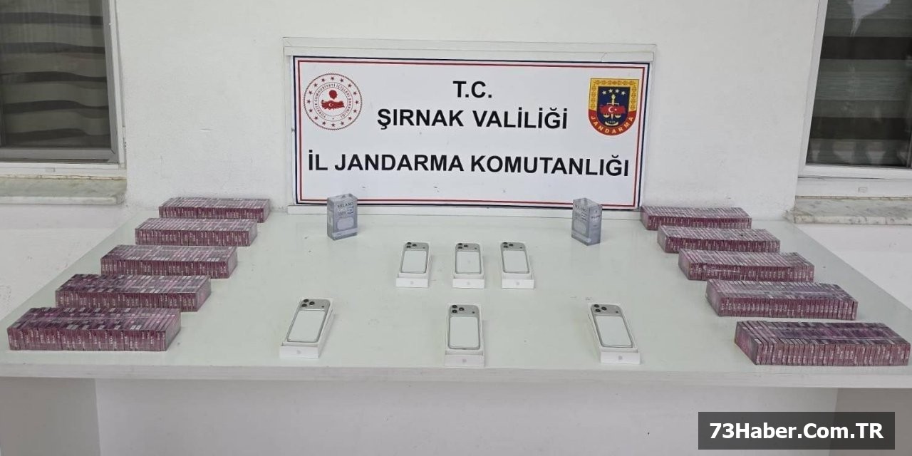 Şırnak'ta 20 Milyonluk Kaçakçılık Darbesi