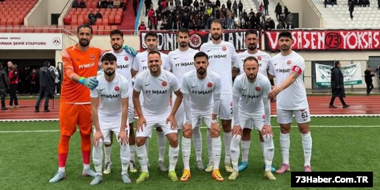 Şırnak Petrolspor'un Hayati 90 Dakikası!