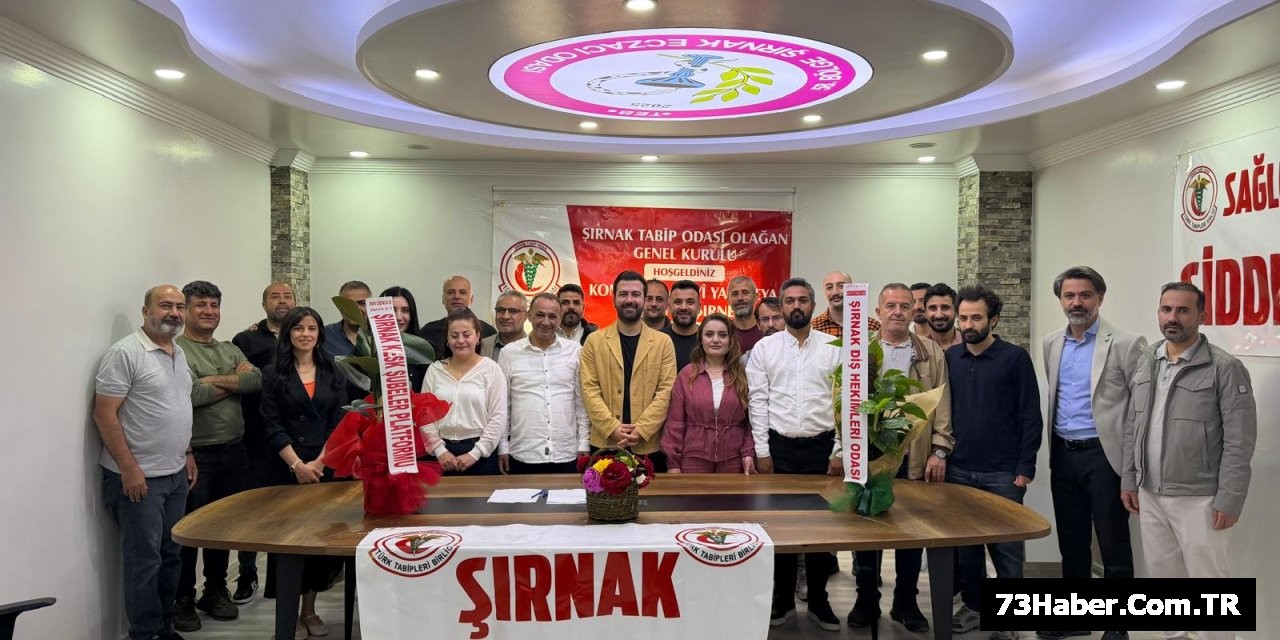 Şırnak'ta Tabip Odası Başkanı Belli Oldu