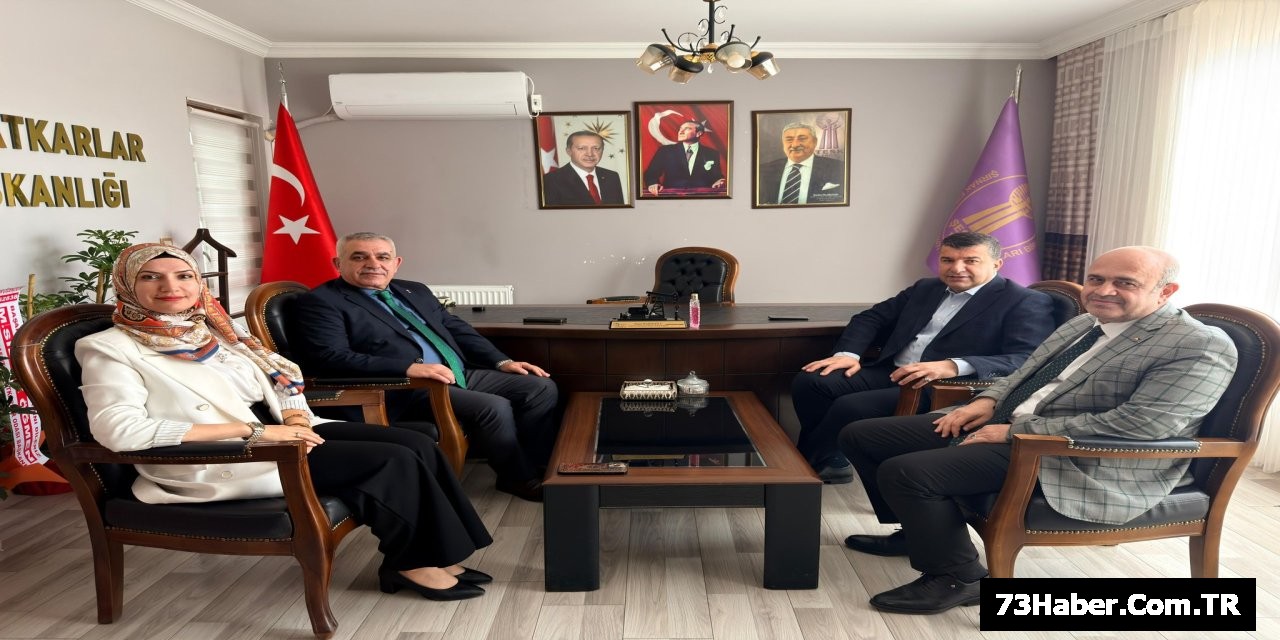 Şırnak TSO, Esnaf Odası'na Tebrik Ziyaretini Gerçekleştirdi