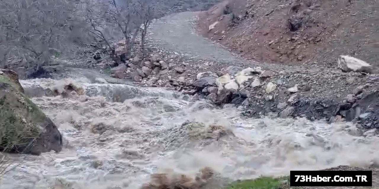 Beytüşşebap'ta Kar ve Taşkın