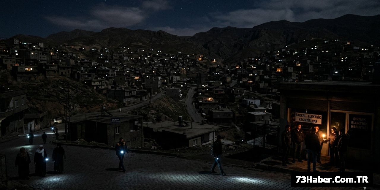 Şırnak'ta 8 Mayıs'ta Elektrik Gidecek!