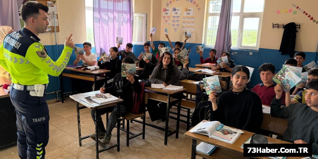 Şırnak'ta Minik Sürücülere Trafik Eğitimi