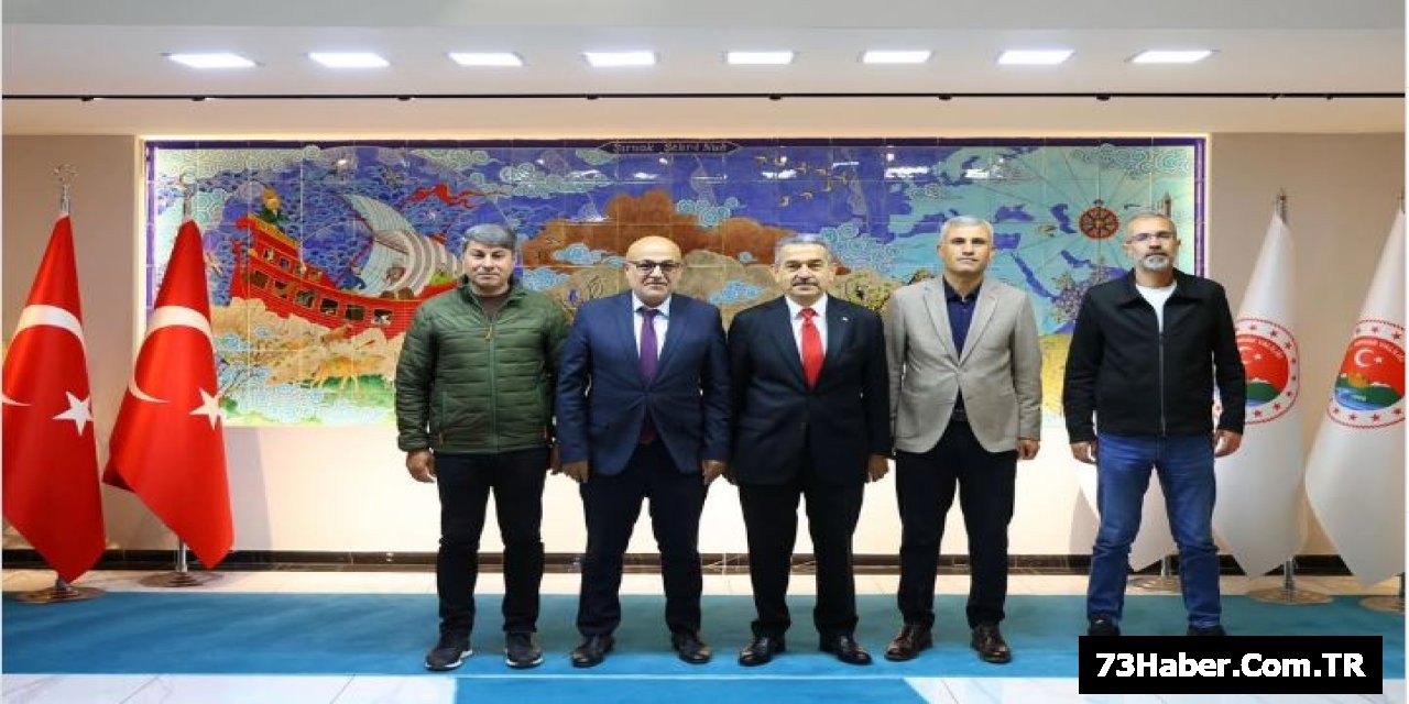 Vali Ekici'ye Basın Ziyareti