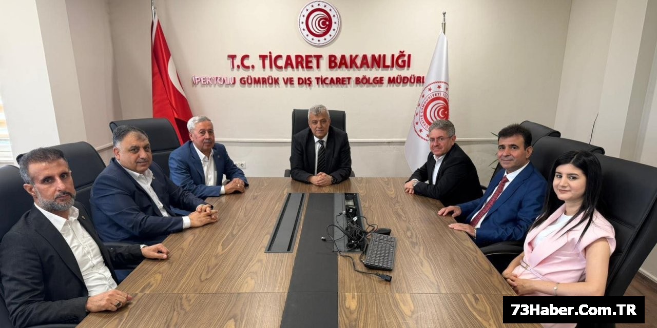 Cizre TSO Habur'u Ziyaret Etti