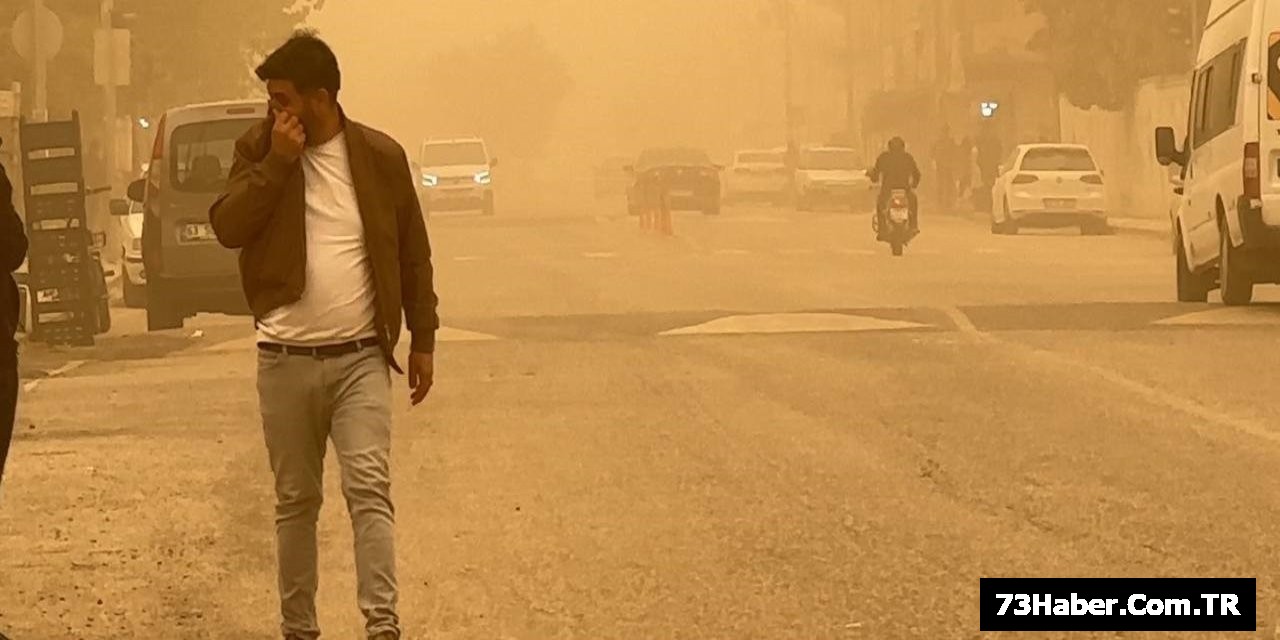 Şırnak Uyarısı: Sahra Tozu Geliyor!