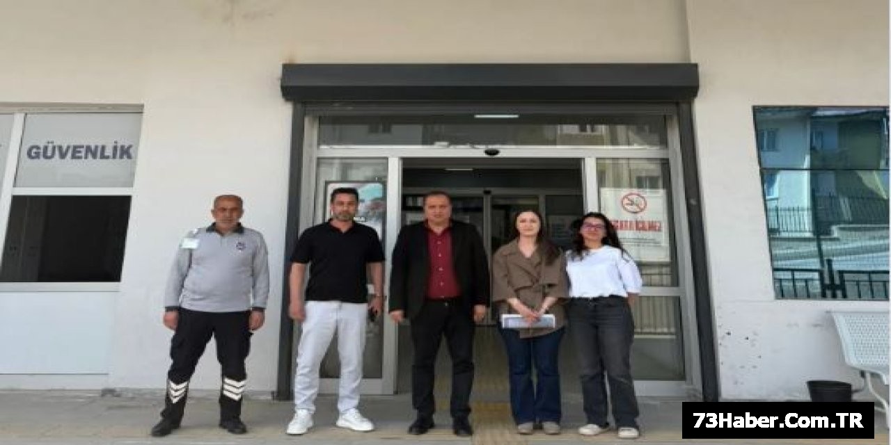 Şırnak'ta Sağlık Müdürü Ziyaret Etti