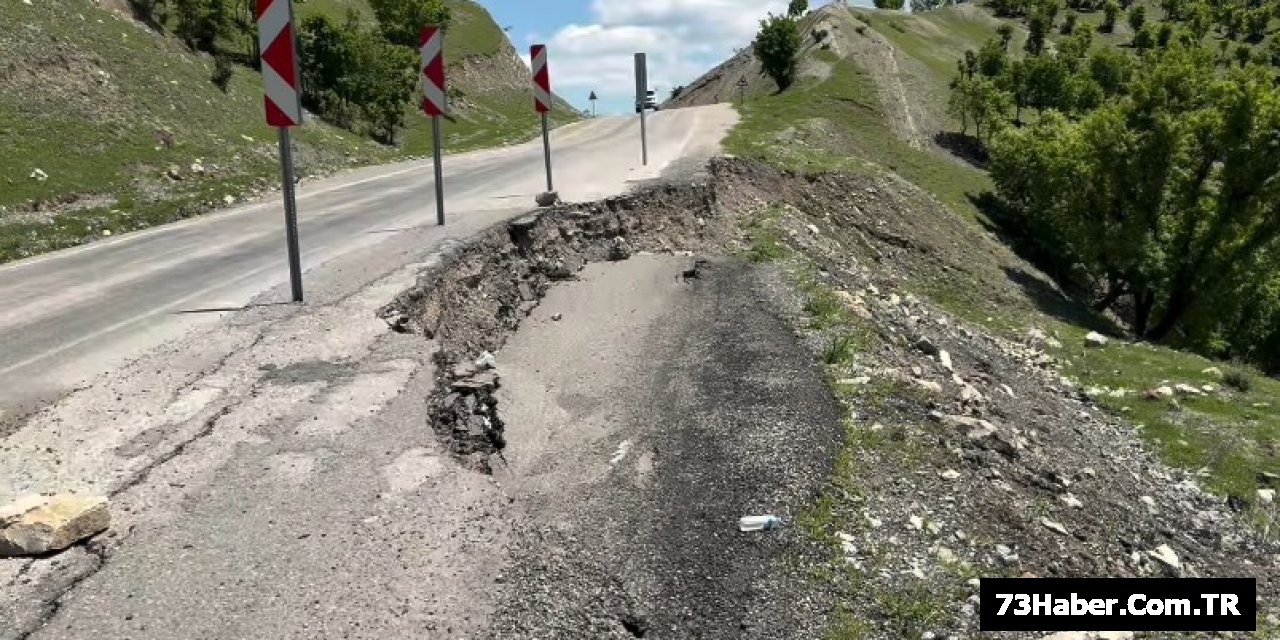 Şenoba Tüneli Çöktü