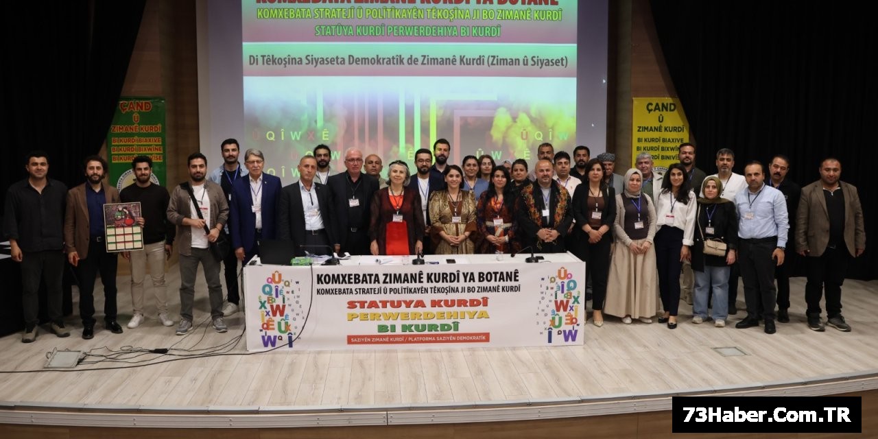 Kürt Dili Çalıştayı Sonuçları Açıklanıyor