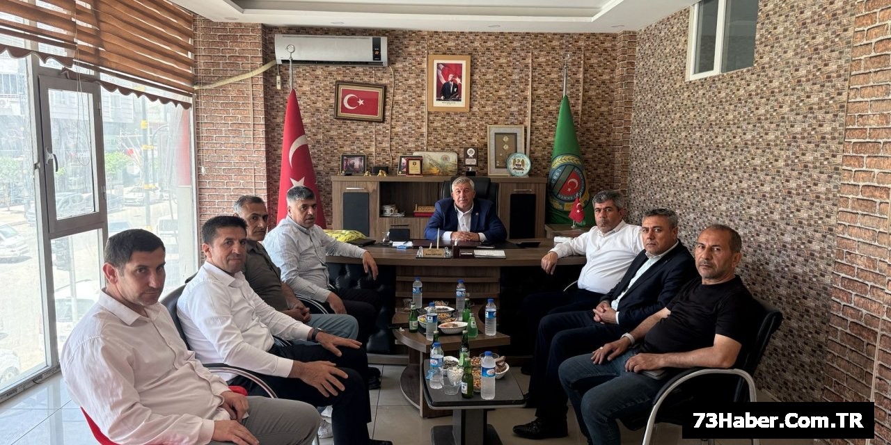 Cizre Esnaf Ziraat Odası'nı Ziyaret Etti