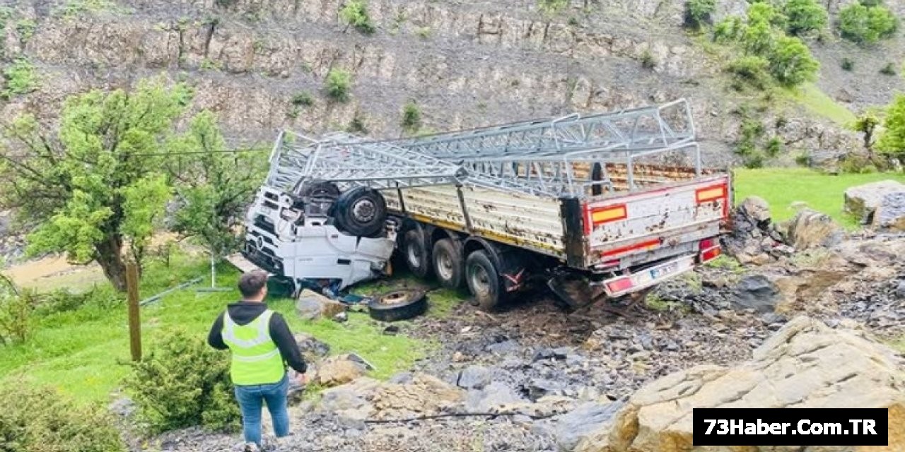Şırnak'ta Tır Faciası!