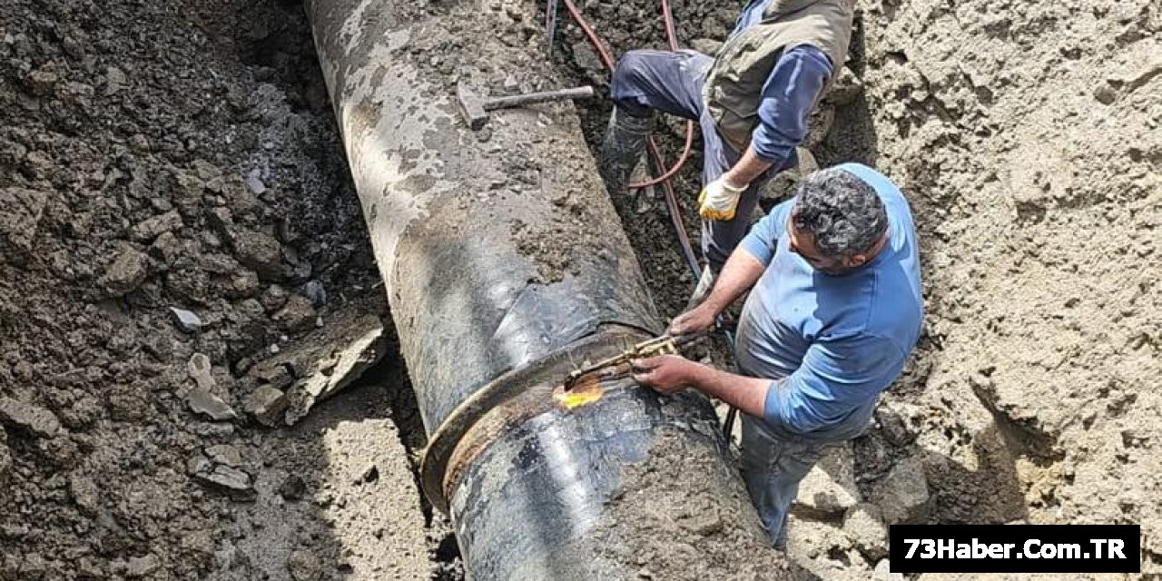 Şırnak Belediyesi Mijin Hattı Su Açıkladı
