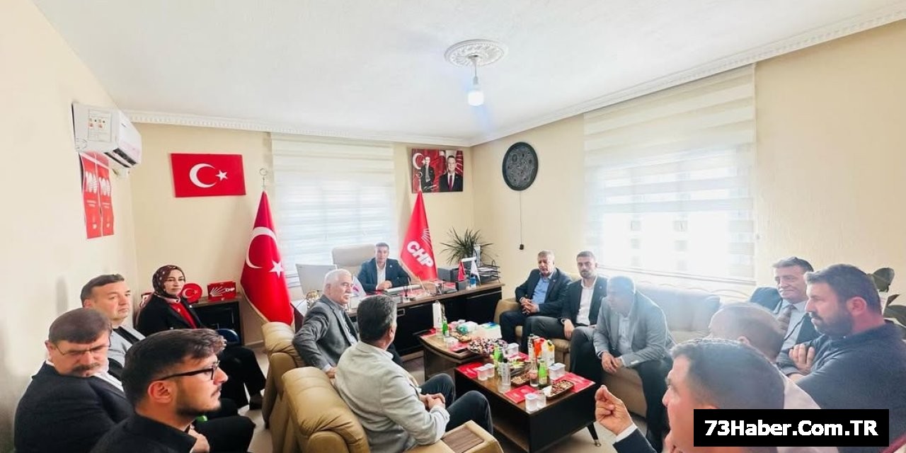 CHP'den İdil'e Destek Ziyareti