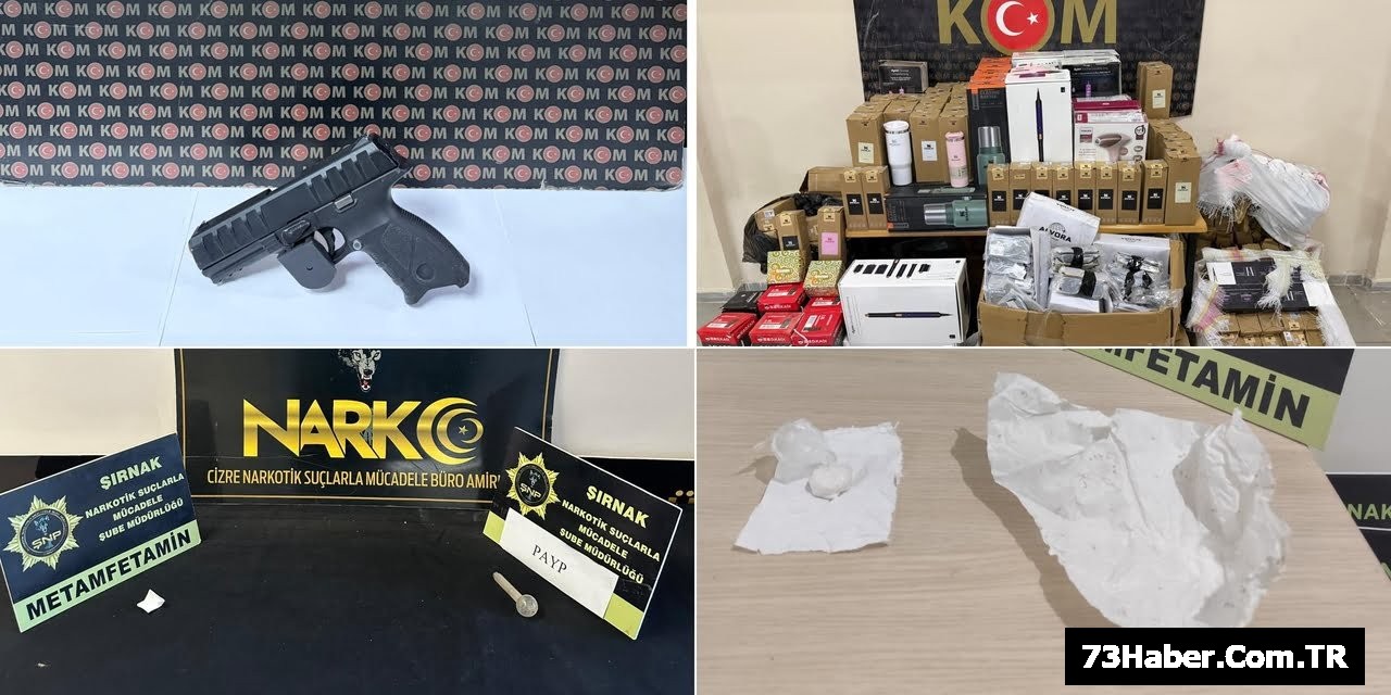 Şırnak'ta Büyük Operasyon: 5 Tutuklu