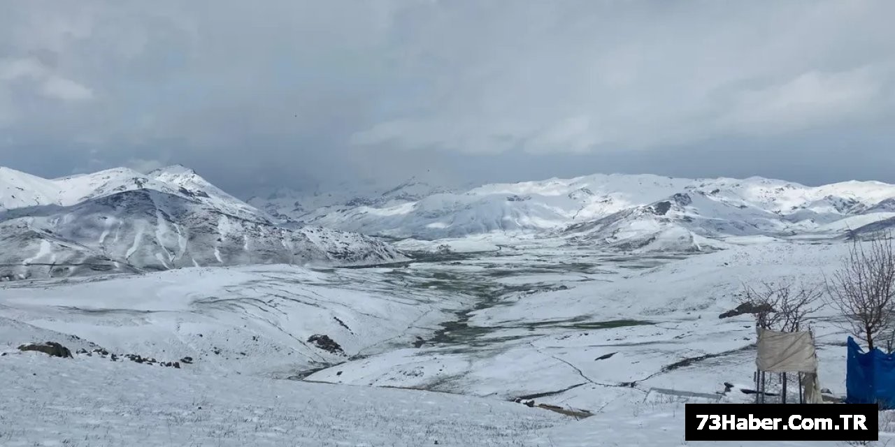 Faraşin Yaylası Kar Denizi Oldu