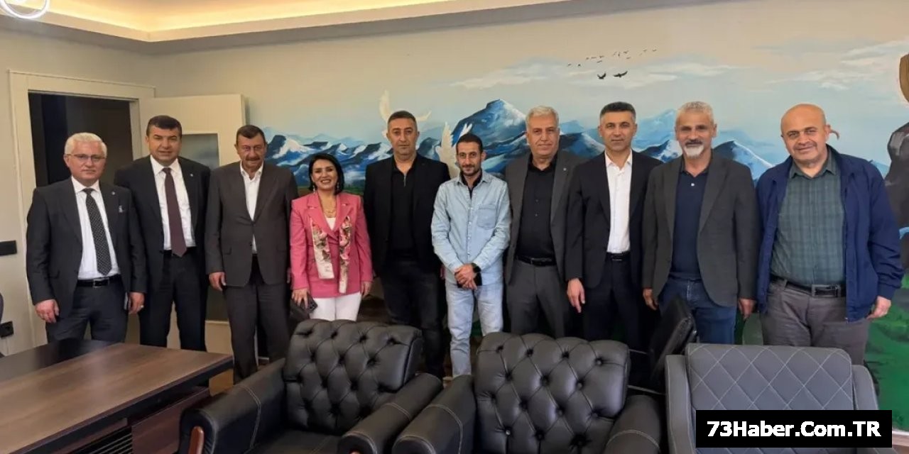 Şırnak TSO Şehri Nuh Derneği'ni Ziyaret Etti