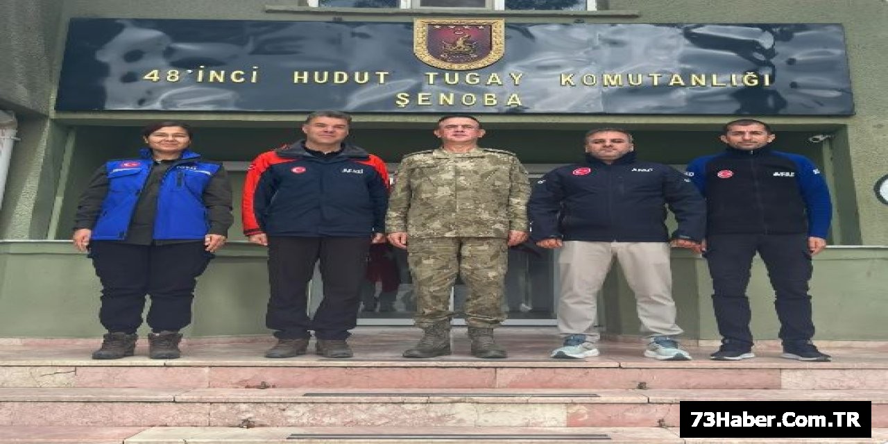 AFAD Şenoba'yı Ziyaret Etti