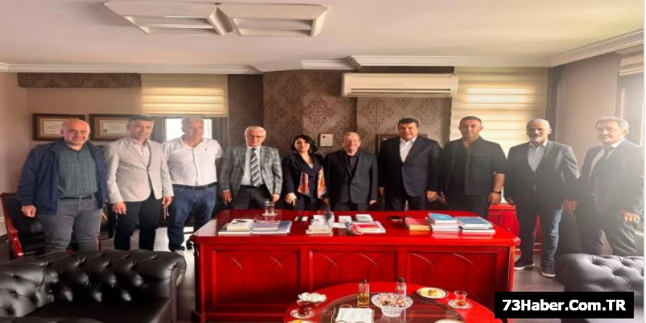 Şırnak TSO'dan Yıldırım'a Sürpriz Ziyaret