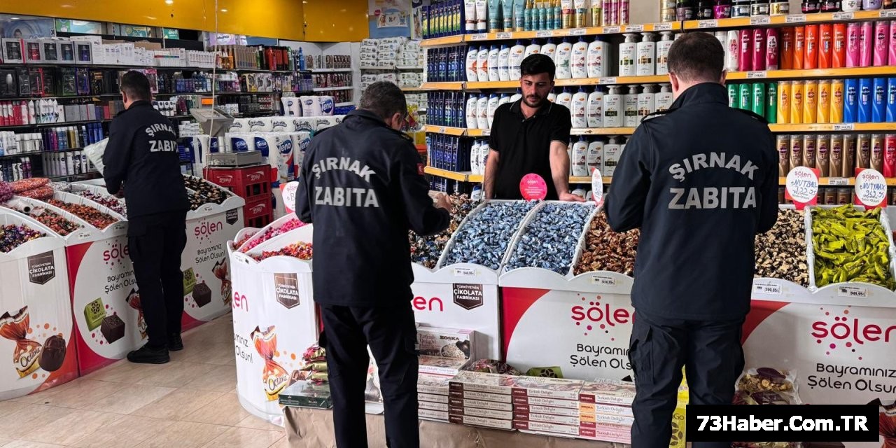 Şırnak Zabıtası Bayramı Denetliyor