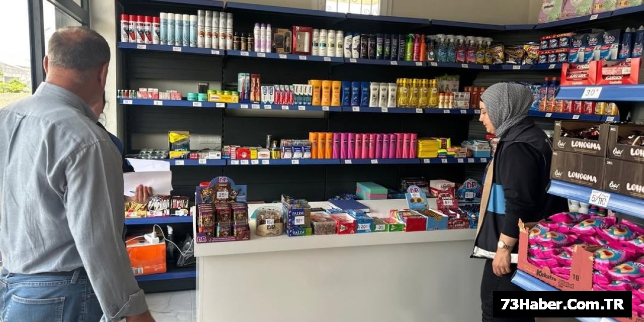 Şırnak'ta Bayram Öncesi Zabıta Denetimi