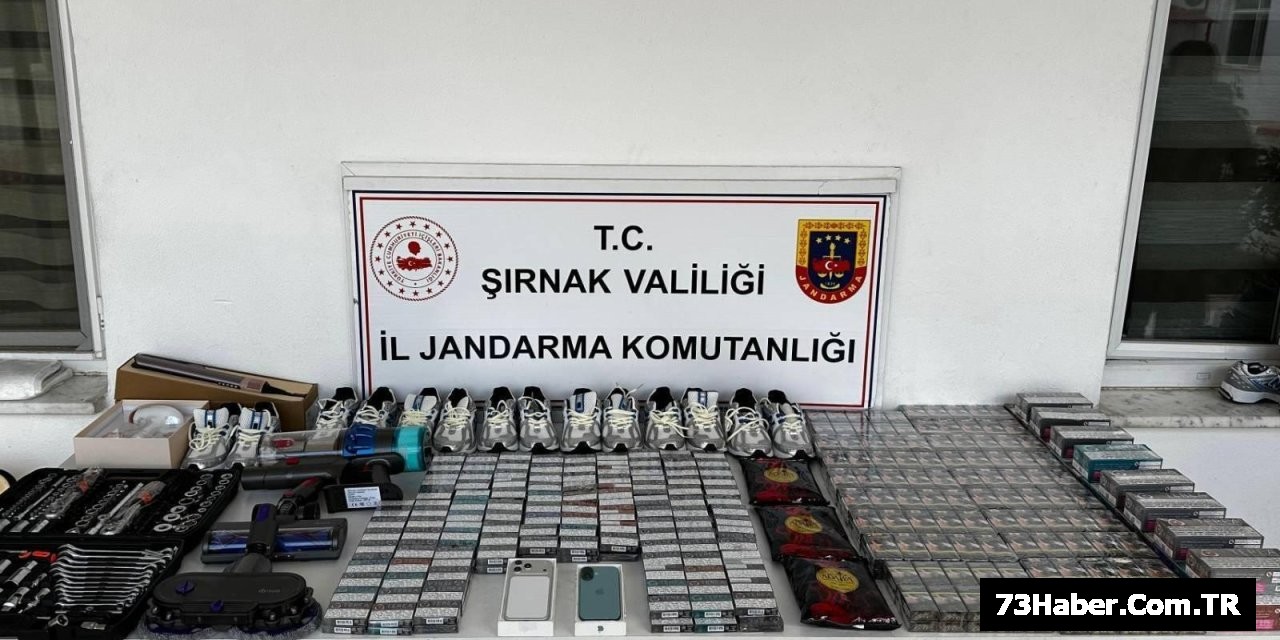 Şırnak'ta Büyük Kaçakçılık Operasyonu