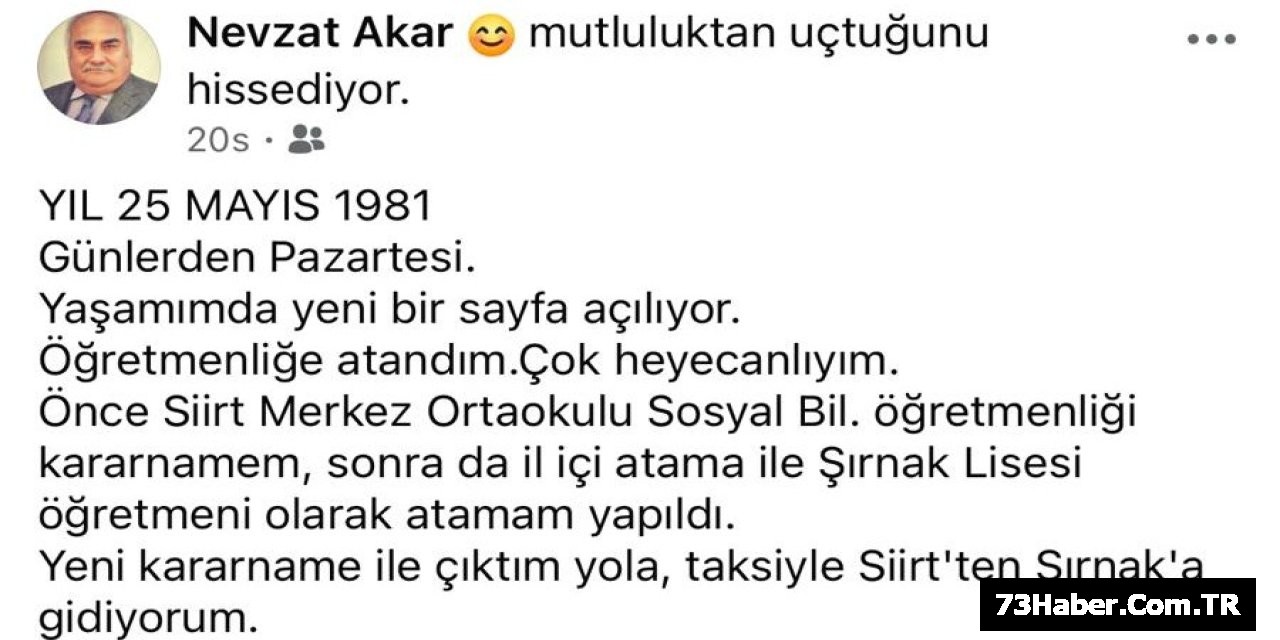 Şırnak'a Döndü
