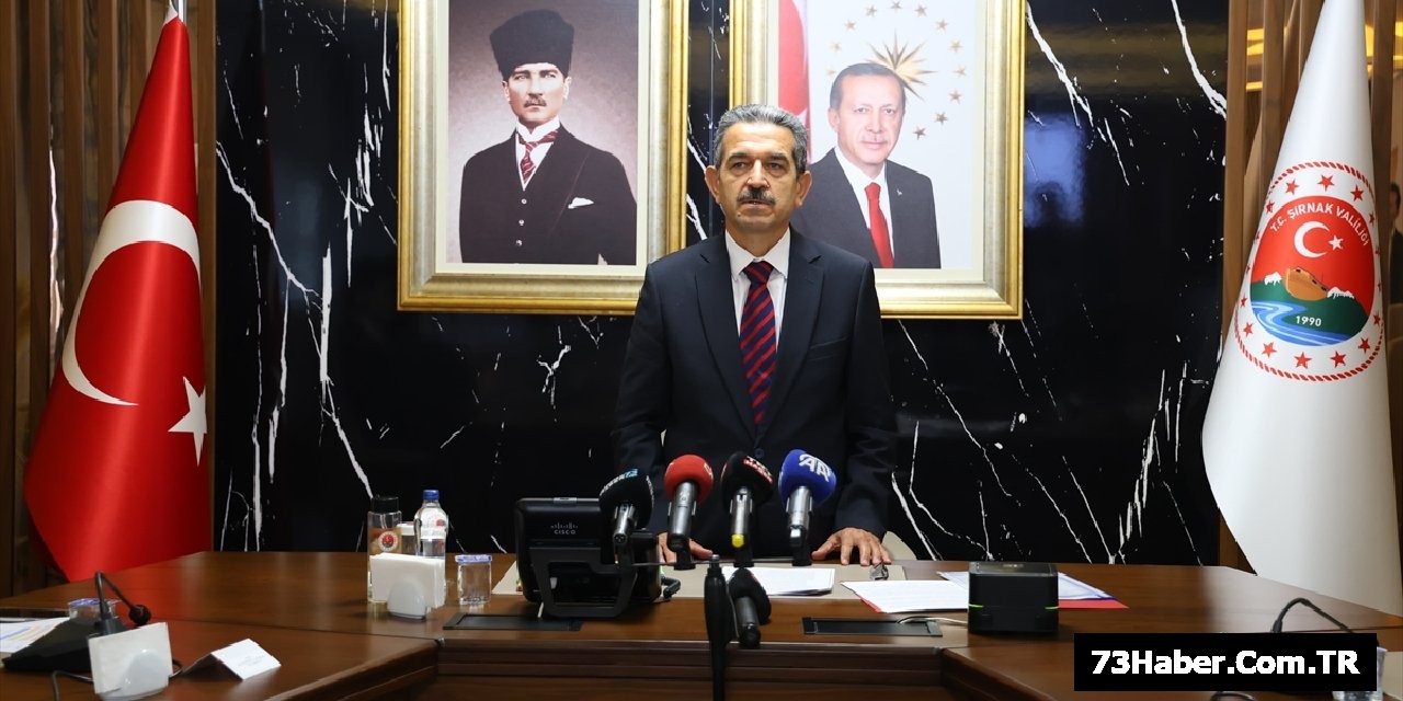 Şırnak Valisi'nden Bayram Mesajı