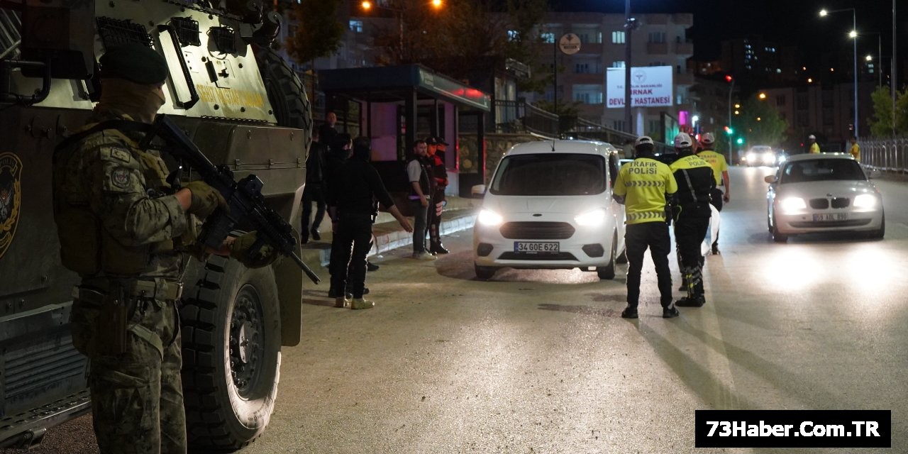 Şırnak'ta 600 Polis Devriye