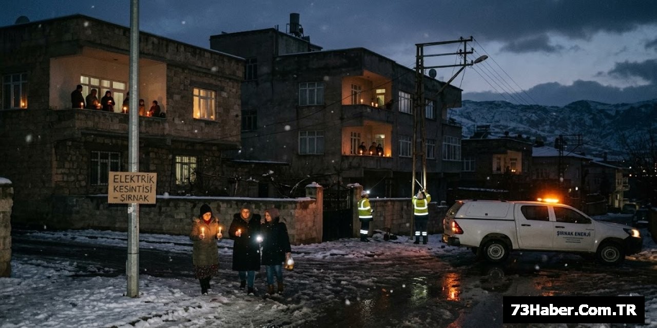 Şırnak'ta Elektrik KesintisiAlertı