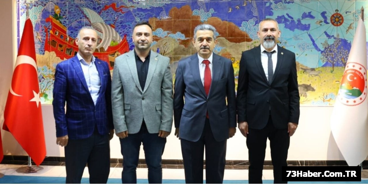 Eğitim Sen Cizre'den Şırnak Valiliği'ne Ziyaret