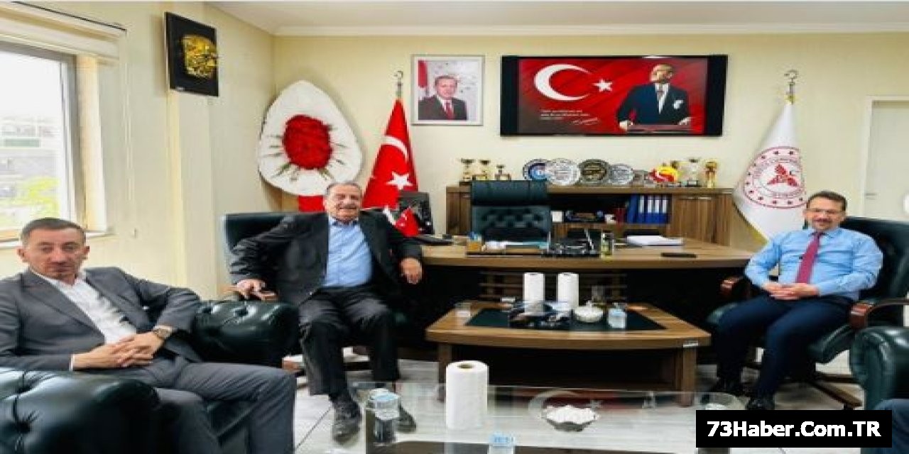 Cizre'den Başhekim Sapan'a Sürpriz Ziyaret