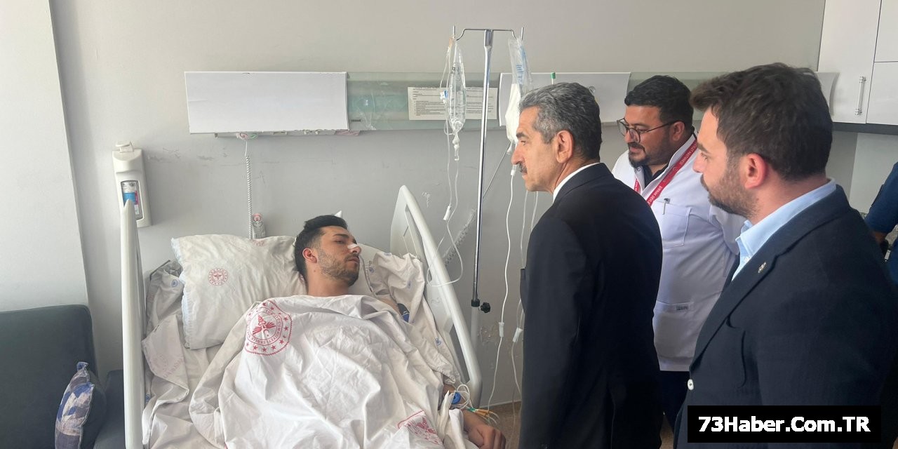 Şırnak Valisi Hastaları Ziyaret Etti