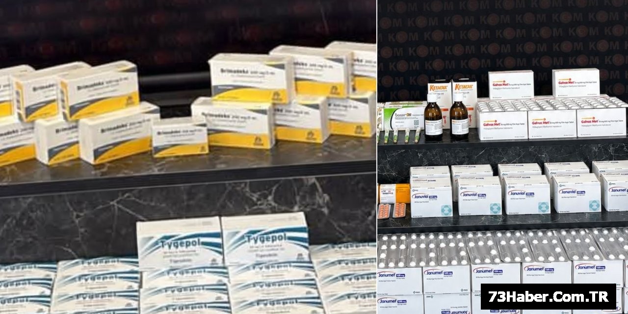 Şırnak'ta Milyonluk Tıbbi Ürün Ele Geçirildi