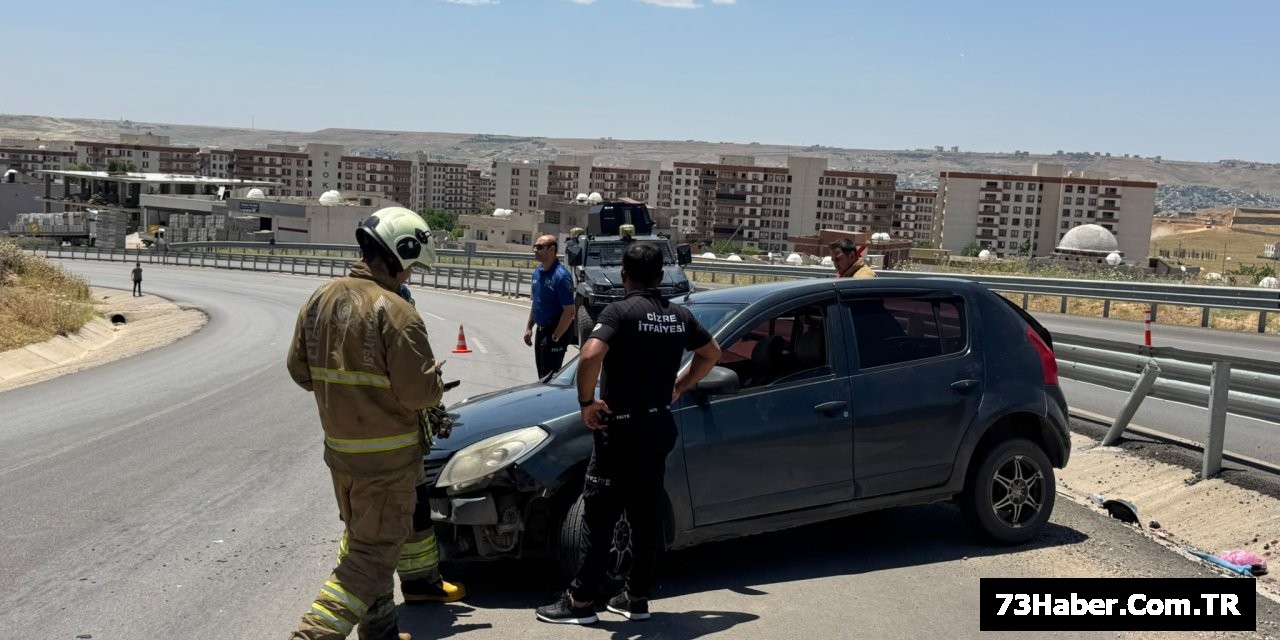 Cizre'de Korkutan Kaza: 1 Yaralı